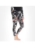 Miniaturansicht Picture, Xina Thermohose Damen peonies schwarz