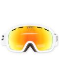 Miniaturansicht POC, Fovea Skibrille Unisex Hydrogen White / Partly Sunny Orange orange, weiß 