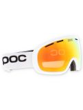 Miniaturansicht POC, Fovea Skibrille Unisex Hydrogen White / Partly Sunny Orange orange, weiß 