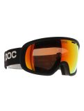 Miniaturansicht POC, Fovea Skibrille Unisex Uranium Black / Partly Sunny Orange orange, schwarz 