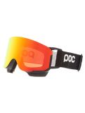 Miniaturansicht POC, Nexal Mid Skibrille Unisex Uranium Black / Partly Sunny Orange orange, schwarz 