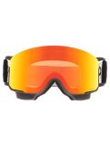 Miniaturansicht POC, Nexal Mid Skibrille Unisex Uranium Black / Partly Sunny Orange orange, schwarz 