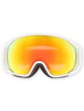 Miniaturansicht POC, Zonula Skibrille Unisex Hydrogen White / Partly Sunny Orange orange, weiß 