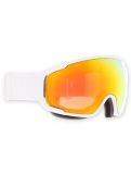 Miniaturansicht POC, Zonula Skibrille Unisex Hydrogen White / Partly Sunny Orange orange, weiß 