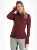 Miniaturansicht Poederbaas, Arctic Pullover Damen Bordeaux burgund 