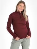 Miniaturansicht Poederbaas, Arctic Pullover Damen Bordeaux burgund 