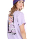 Miniaturansicht Poederbaas, Arty T-shirt T-Shirt Damen Lila violett 