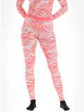 Miniaturansicht Poederbaas, Thermo Animal Thermohose Damen Zebra Pink rosa 