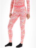 Miniaturansicht Poederbaas, Thermo Animal Thermohose Damen Zebra Pink rosa 