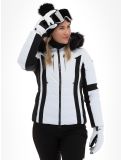 Miniaturansicht Poivre Blanc, Luxe Sport Line W23-0804-WO Skijacke Damen White / Black schwarz, weiß 