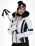 Miniaturansicht Poivre Blanc, Luxe Sport Line W23-0804-WO Skijacke Damen White / Black schwarz, weiß 