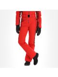 Miniaturansicht Poivre Blanc, Stretch Ski Overall Skianzug Damen leopard scarlet rot 