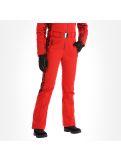 Miniaturansicht Poivre Blanc, Stretch Ski Overall Skianzug Damen leopard scarlet rot 