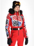 Miniaturansicht Poivre Blanc, Traditional 24PBH0831/WO/P Skianzug Damen Print Scarlet Red rot 