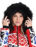 Miniaturansicht Poivre Blanc, Traditional 24PBH0831/WO/P Skianzug Damen Print Scarlet Red rot 