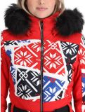 Miniaturansicht Poivre Blanc, Traditional 24PBH0831/WO/P Skianzug Damen Print Scarlet Red rot 