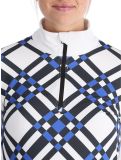 Miniaturansicht Poivre Blanc, Traditional 24PBH1940/WO/C Pullover Damen Cross Acid Blue blau, weiß 