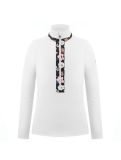 Miniaturansicht Poivre Blanc, W20-1944-Wo Pullover slim fit Damen multicolour garden weiß