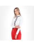 Miniaturansicht Poivre Blanc, W20-1944-Wo Pullover slim fit Damen multicolour garden weiß