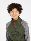 Miniaturansicht Protest, PRTRAF JR 1/4 zip Pullover Kinder Thyme grau, grün 