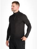 Miniaturansicht Protest, REWILL 1/4 zip top Pullover Herren True Black schwarz 