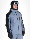 Miniaturansicht Quiksilver, Mission Block Skijacke Herren Flint Stone grau, schwarz 