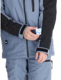 Miniaturansicht Quiksilver, Mission Block Skijacke Herren Flint Stone grau, schwarz 