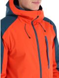 Miniaturansicht Quiksilver, Mission Block Skijacke Herren Grenadine rot, schwarz 