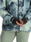 Miniaturansicht Quiksilver, Mission Printed Skijacke Herren Space Stone Celery Green grün 