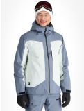 Miniaturansicht Quiksilver, Muldrow Skijacke Herren Flint Stone grau, weiß 