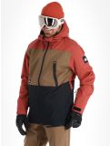 Miniaturansicht Quiksilver, Sycamore Skijacke Herren Cub braun, rot, schwarz 