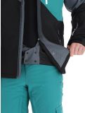 Miniaturansicht Rehall, Dick-R Skijacke Herren Teal green blau, grau, schwarz 