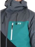 Miniaturansicht Rehall, Dick-R Skijacke Herren Teal green blau, grau, schwarz 