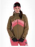 Miniaturansicht Rehall, June-R Skijacke Damen Military Olive grün 