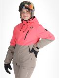 Miniaturansicht Rehall, Liza-R Skijacke Damen Calypso Coral beige, rosa 