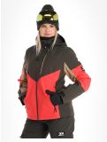 Miniaturansicht Rehall, Lou-R Skijacke Damen Hibiscus Red grau, rot 