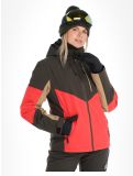 Miniaturansicht Rehall, Lou-R Skijacke Damen Hibiscus Red grau, rot 