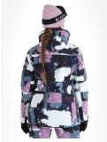 Miniaturansicht Rehall, Vie-R Skijacke Damen Camo Abstract Lavender mehrfarbig, violett 