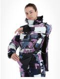 Miniaturansicht Rehall, Vie-R Skijacke Damen Camo Abstract Lavender mehrfarbig, violett 