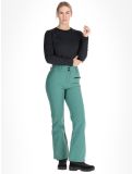 Miniaturansicht Rehall, Yves-R Softshell Skihose Damen Smoke Pine grün 