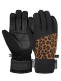 Miniaturansicht Reusch, Beatrix R-TEX® XT Skihandschuhe Kinder Black / Brown Leopard braun, schwarz 