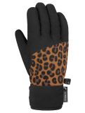 Miniaturansicht Reusch, Beatrix R-TEX® XT Skihandschuhe Kinder Black / Brown Leopard braun, schwarz 