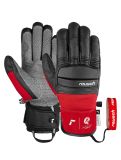 Miniaturansicht Reusch, Marco Odermatt Skihandschuhe Herren Black / Fire Red rot, schwarz 