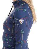 Miniaturansicht Rossignol, JC De Castelbajac Booster 1/2 Zip Pullover Damen Cosmic Blue blau 