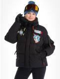 Miniaturansicht Rossignol, JC De Castelbajac Modul Down Bomber Skijacke Damen Black schwarz 