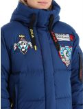 Miniaturansicht Rossignol, JC De Castelbajac Modul Down Bomber Skijacke Damen Cosmic Blue blau 