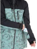 Miniaturansicht Roxy, Stated Skijacke Damen Lily Pad Sketch Book grün, schwarz 