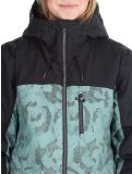 Miniaturansicht Roxy, Stated Skijacke Damen Lily Pad Sketch Book grün, schwarz 