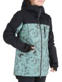 Miniaturansicht Roxy, Stated Skijacke Damen Lily Pad Sketch Book grün, schwarz 