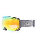 Miniaturansicht Sinner, Emerald Skibrille Unisex Matt Dark Grey grau 